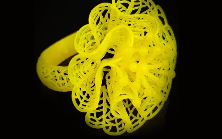 3D printed jewellery model
