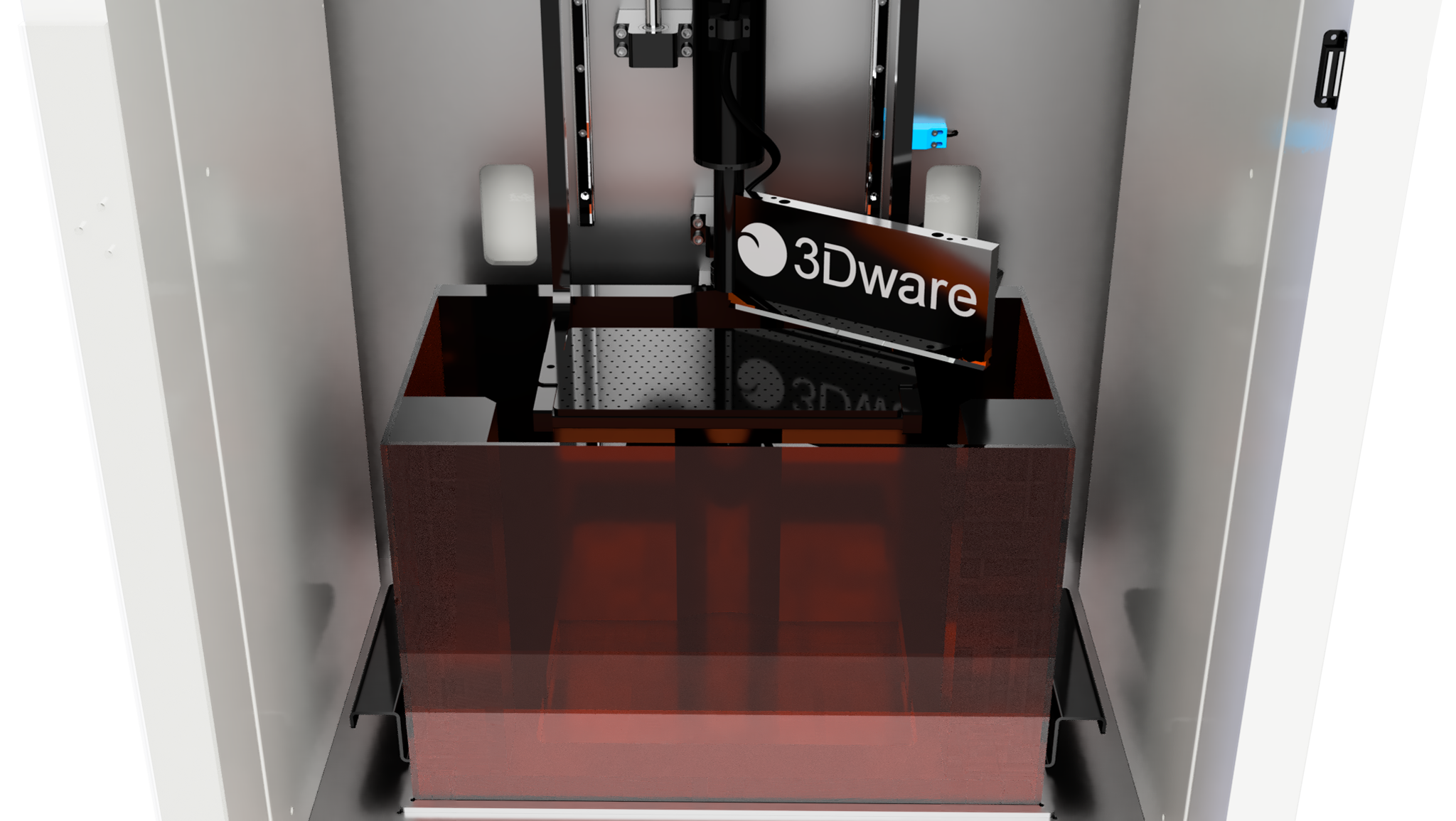 Zeta 3D printer Front view